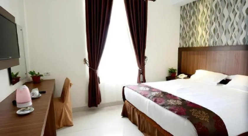 Bed in Hotel Grand Permata Hati