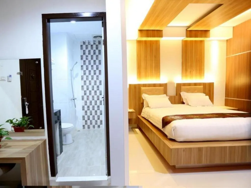 Bed in Hotel Grand Permata Hati