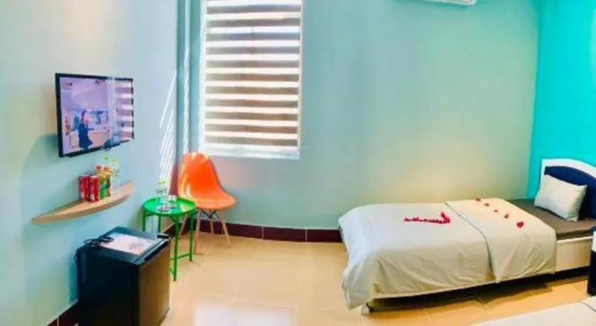 Bed in Seventeen Hotel Vung Tau