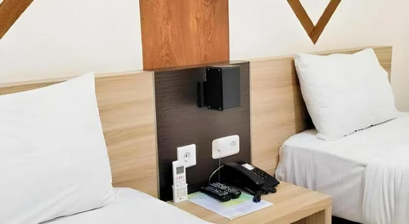 Bed in GARDEN HOTEL MAJALENGKA