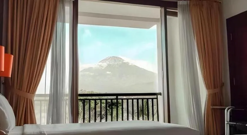 Bed in The Oxalis Regency Hotel