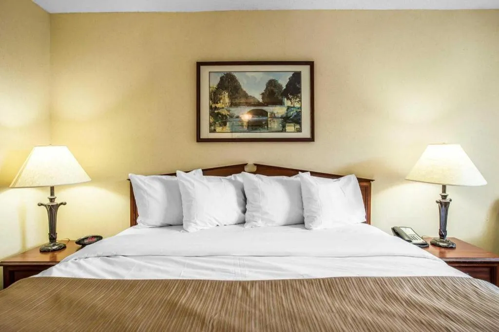 Bed in Quality Inn Bessemer I-20 exit 108