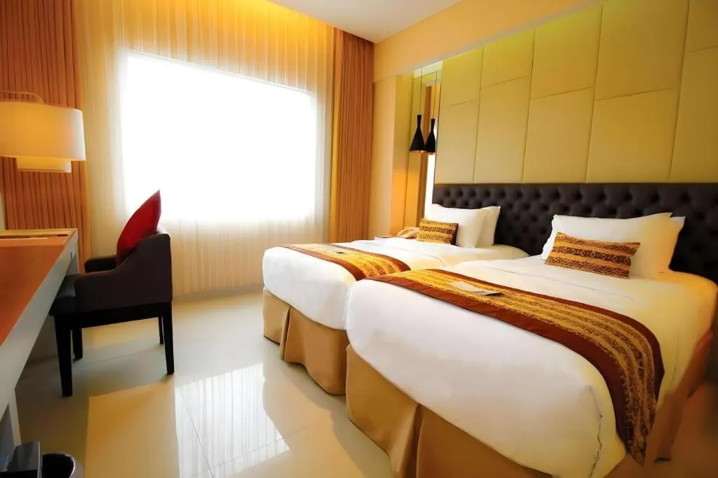 Bed in G'Sign Hotel Banjarmasin