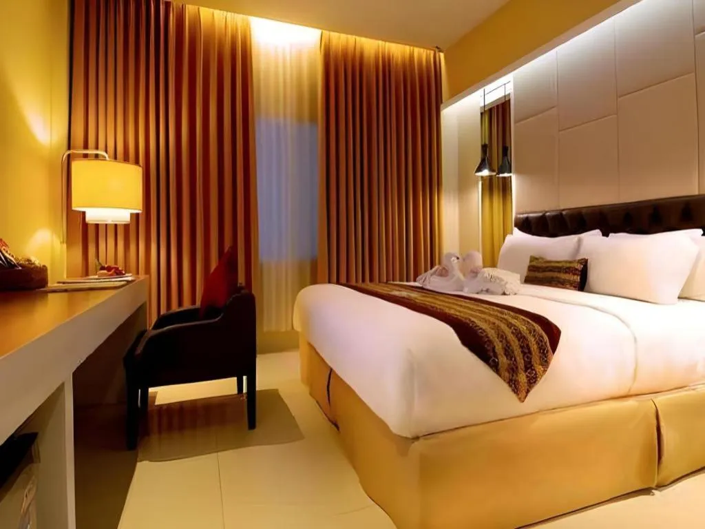 Bed in G'Sign Hotel Banjarmasin