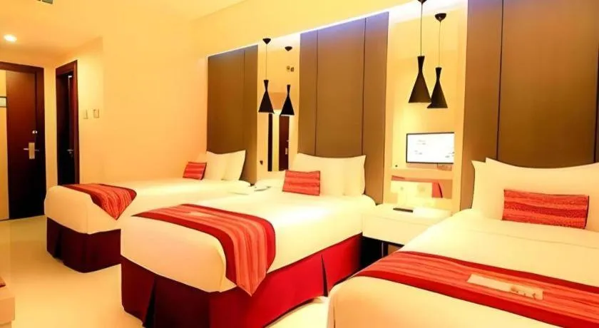 Bed in G'Sign Hotel Banjarmasin