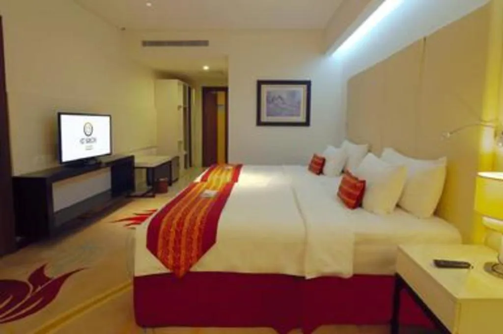 Bed in G'Sign Hotel Banjarmasin