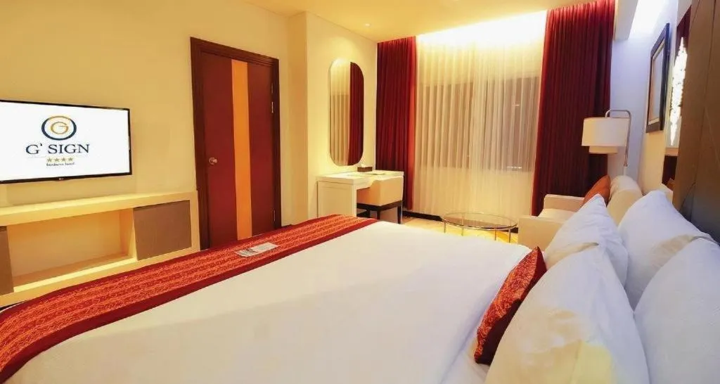 Bed in G'Sign Hotel Banjarmasin