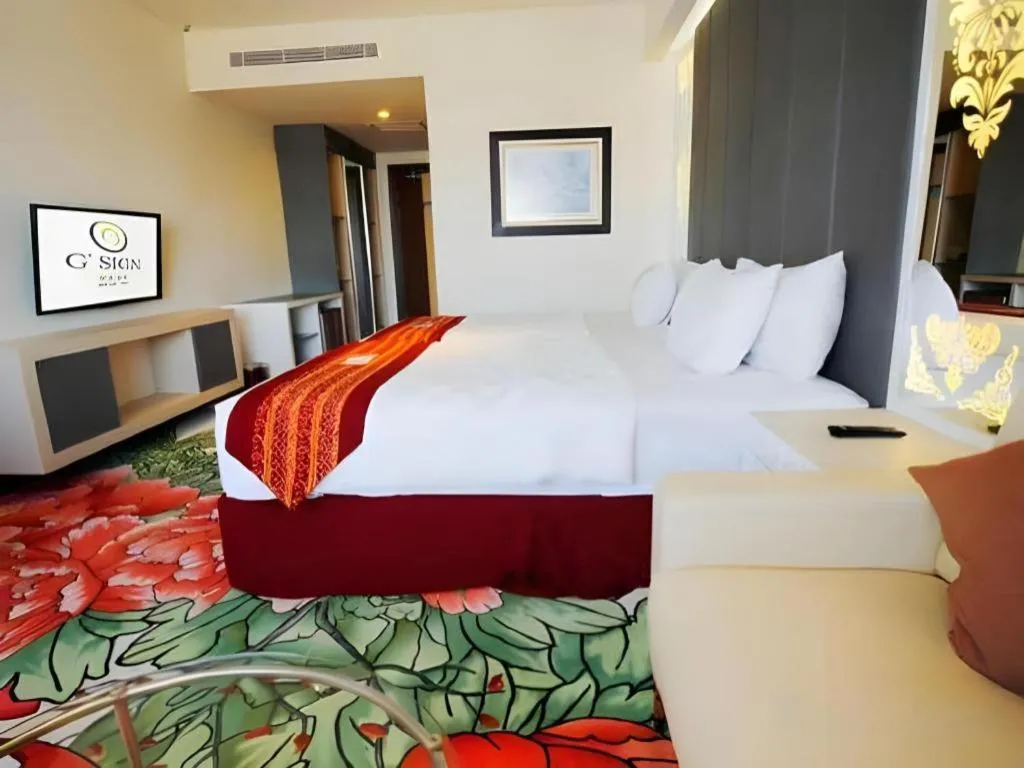 Bed in G'Sign Hotel Banjarmasin
