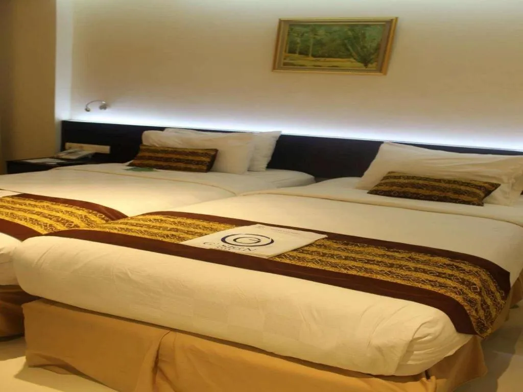 Bed in G'Sign Hotel Banjarmasin
