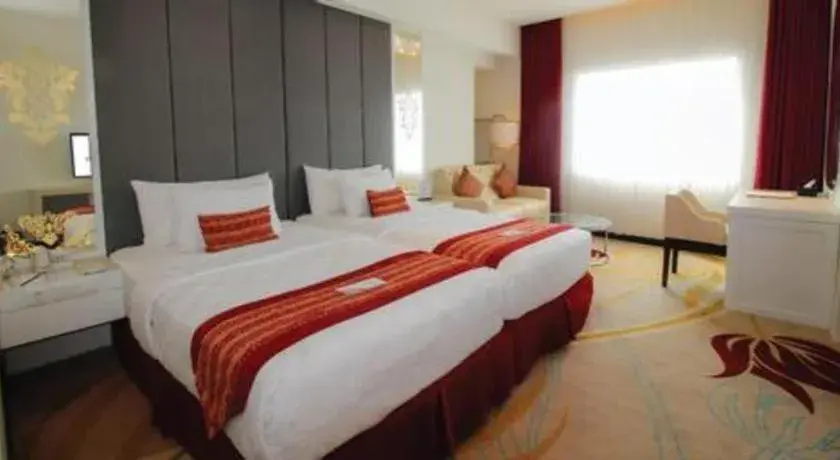 Bed in G'Sign Hotel Banjarmasin Bed in G'Sign Hotel Banjarmasin