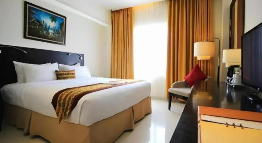 Bed in G'Sign Hotel Banjarmasin