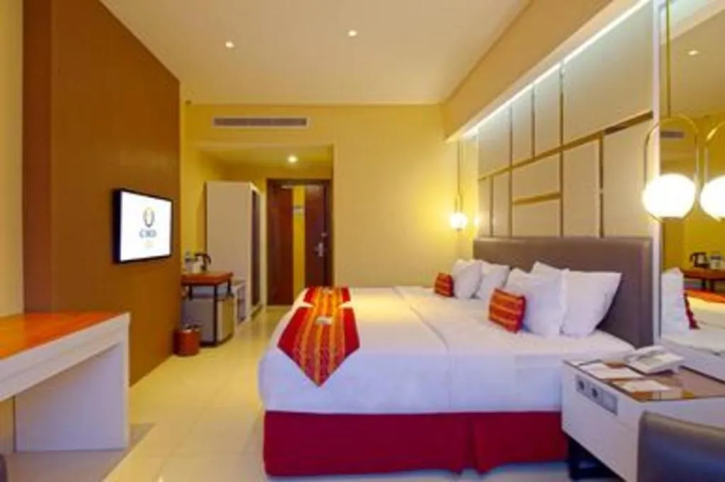 Bed in G'Sign Hotel Banjarmasin