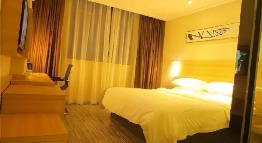 Bed in City Comfort Inn Huizhou Economic College Shuikou Huxi Avenue