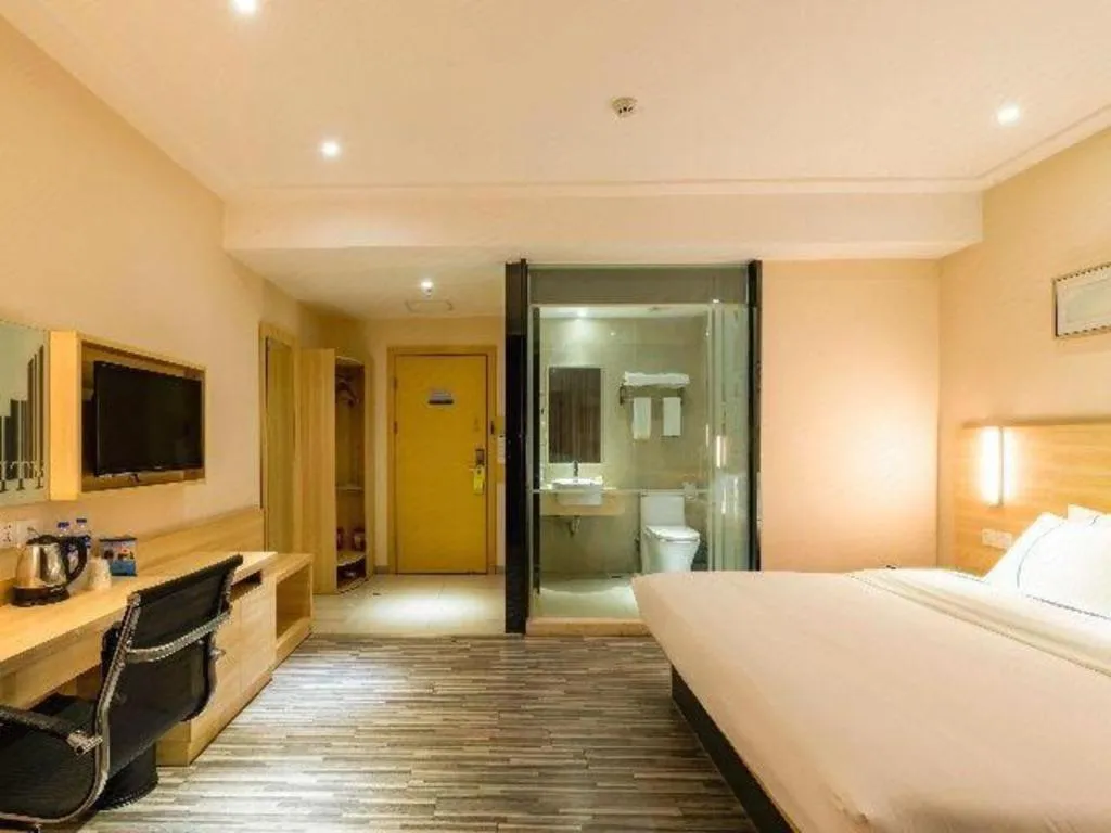 Bed in City Comfort Inn Huizhou Economic College Shuikou Huxi Avenue