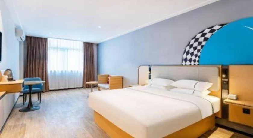 Bed in City Comfort Inn Huizhou Economic College Shuikou Huxi Avenue