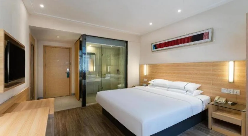 Bed in City Comfort Inn Huizhou Economic College Shuikou Huxi Avenue