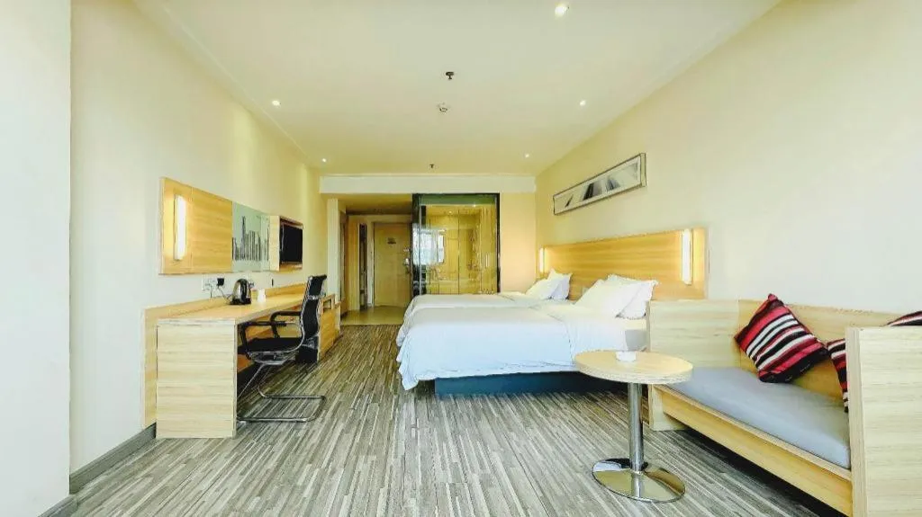 Bed in City Comfort Inn Huizhou Economic College Shuikou Huxi Avenue