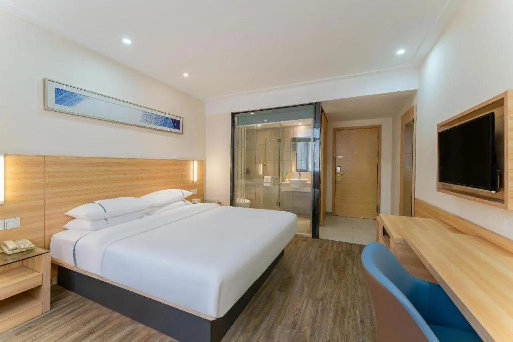 Bed in City Comfort Inn Huizhou Economic College Shuikou Huxi Avenue