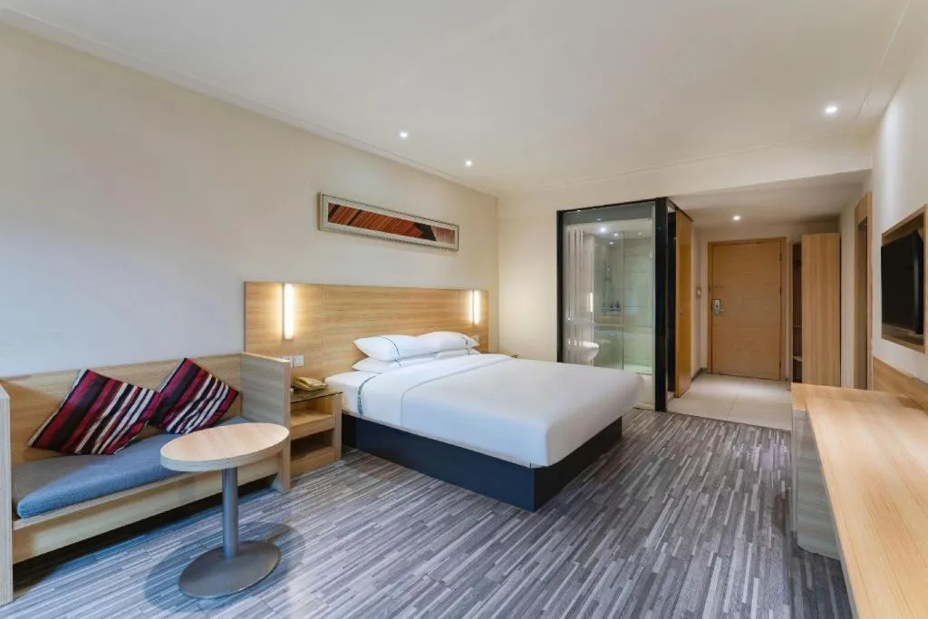 Bed in City Comfort Inn Huizhou Economic College Shuikou Huxi Avenue