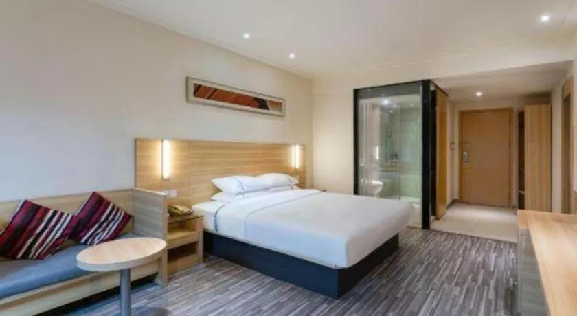 Bed in City Comfort Inn Huizhou Economic College Shuikou Huxi Avenue