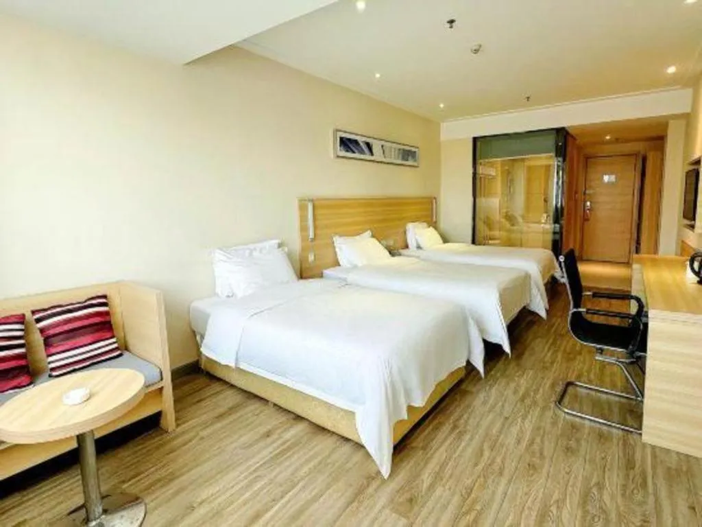 Bed in City Comfort Inn Huizhou Economic College Shuikou Huxi Avenue