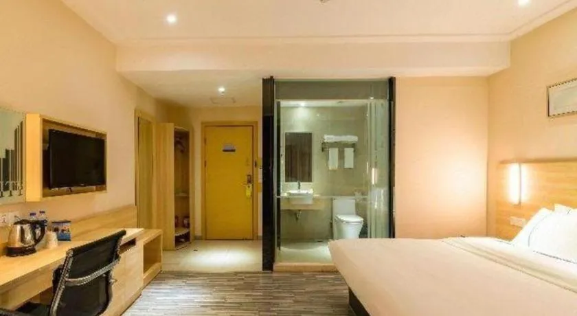 Bed in City Comfort Inn Huizhou Economic College Shuikou Huxi Avenue