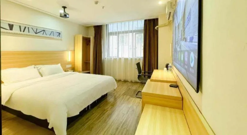 Bed in City Comfort Inn Huizhou Economic College Shuikou Huxi Avenue