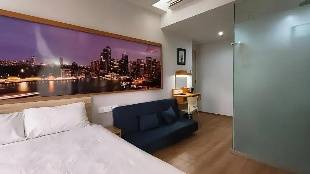 Bed in Smart Hotel Bed in Smart Hotel