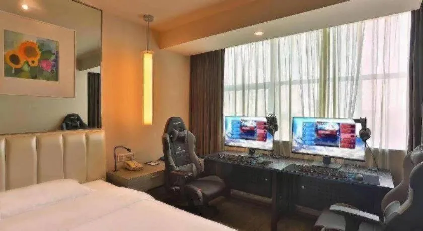 Bed in Jinjiang Metropolo Hotel - Qingdao Chengyang District Government