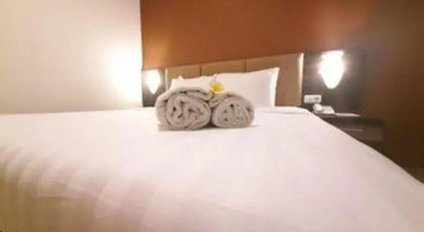 Bed in Hotel Pantes Semarang