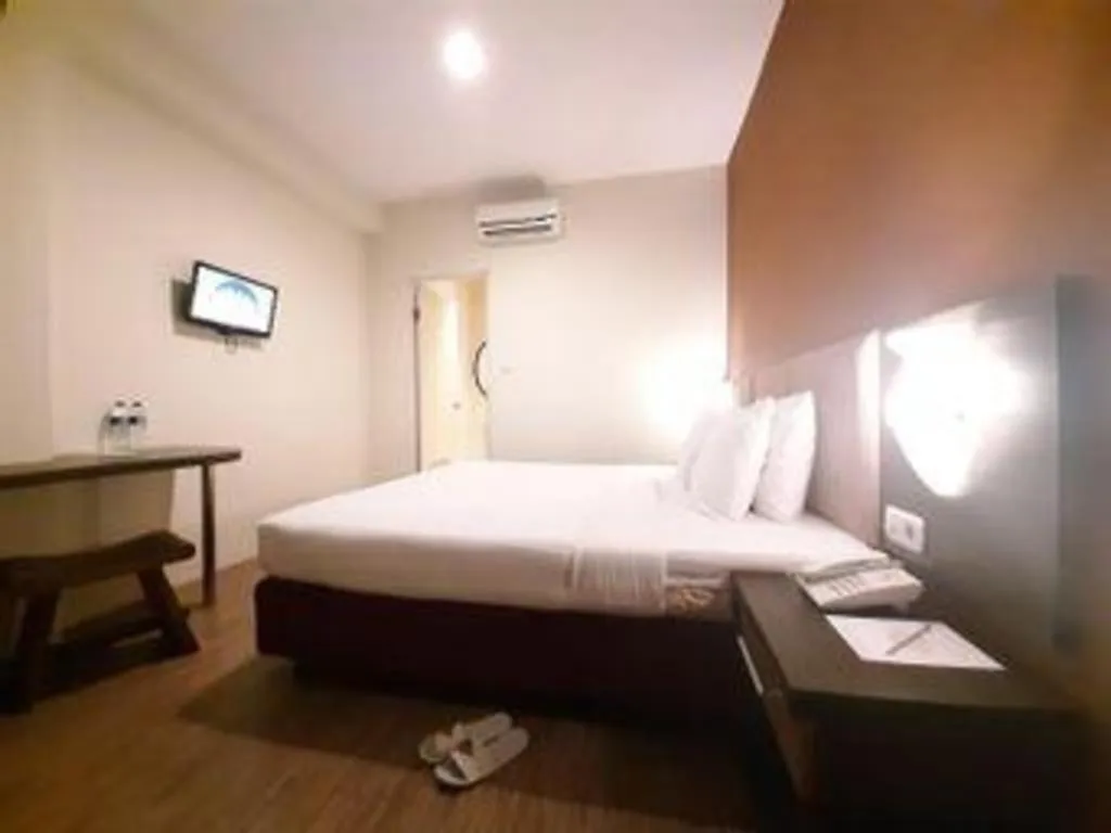 Bed in Hotel Pantes Semarang