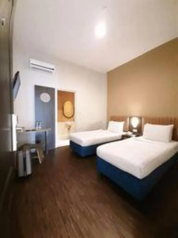 Bed in Hotel Pantes Semarang