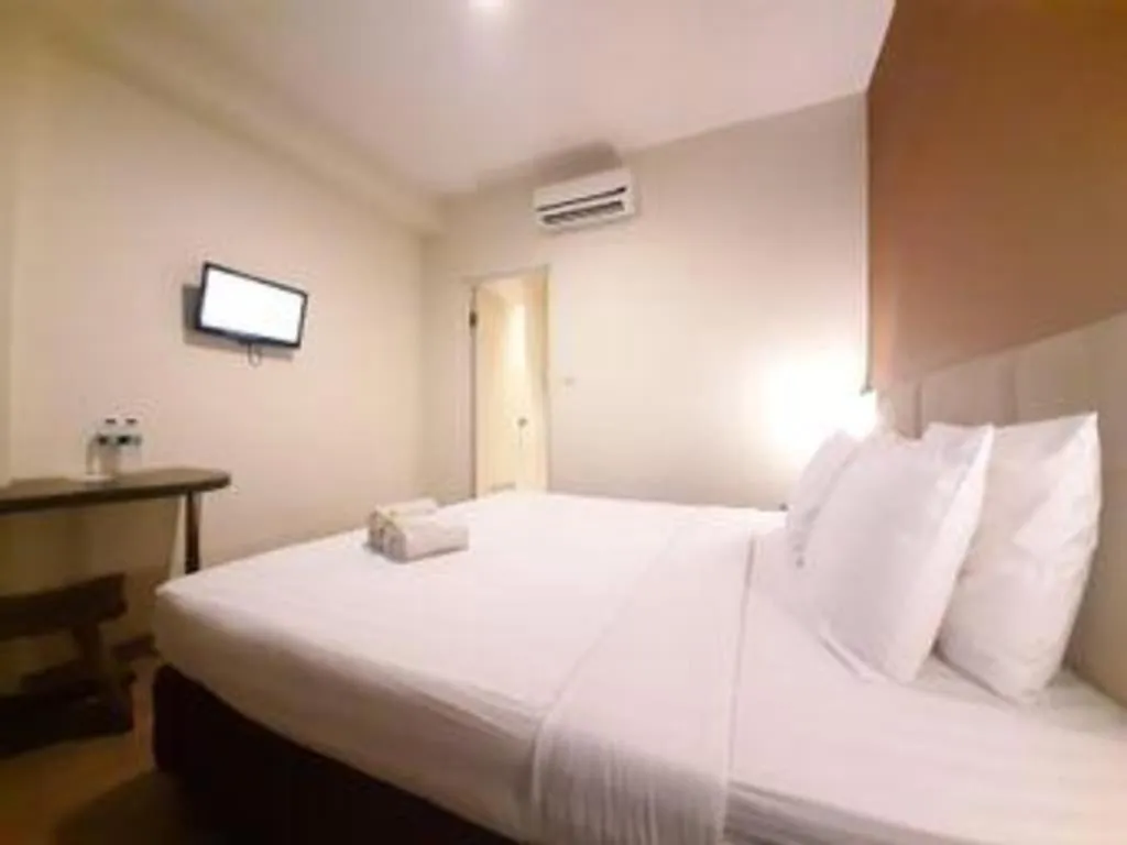 Bed in Hotel Pantes Semarang