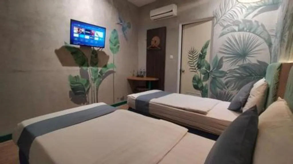 Bed in Hotel Pantes Semarang