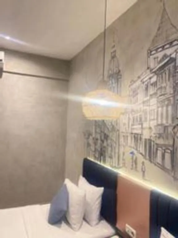 Bed in Hotel Pantes Semarang