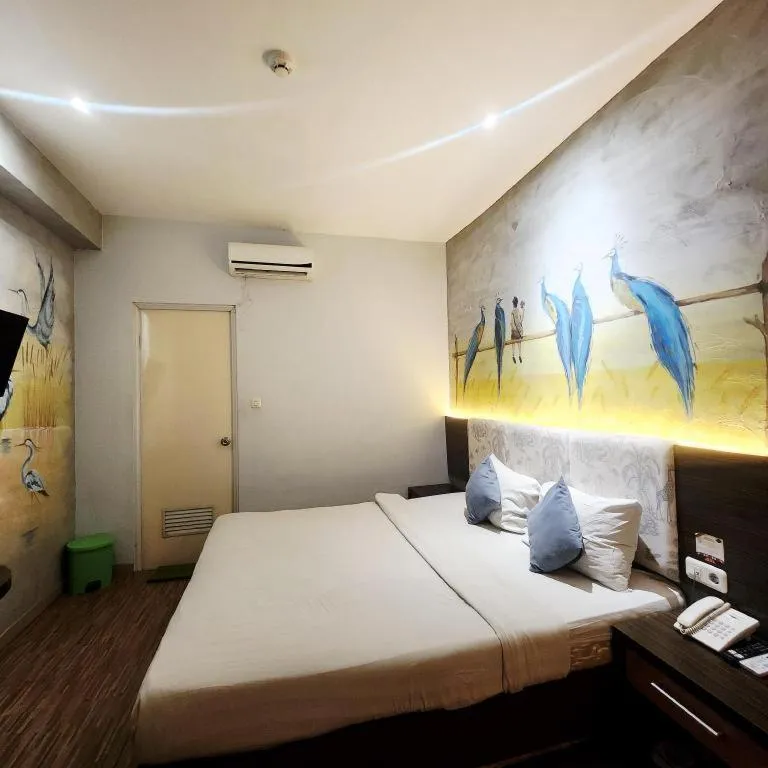 Bed in Hotel Pantes Semarang