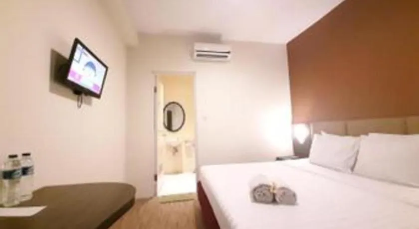Bed in Hotel Pantes Semarang