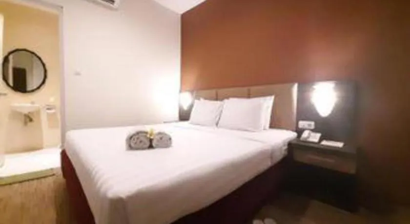 Bed in Hotel Pantes Semarang