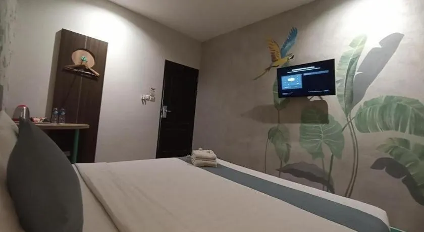 Bed in Hotel Pantes Semarang