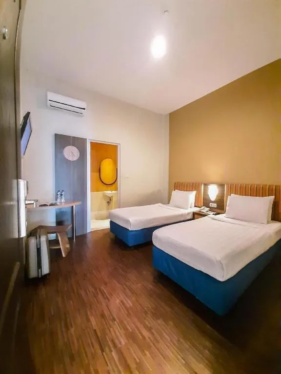 Bed in Hotel Pantes Semarang