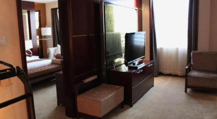 Bed in Pingyao Fengyan Jianguo Hotel