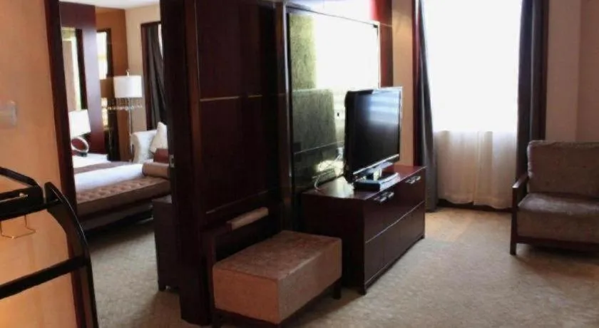 Bed in Pingyao Fengyan Jianguo Hotel