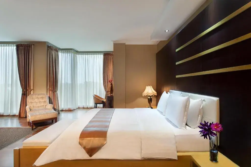 Bed in Sahati Hotel Bed in Sahati Hotel