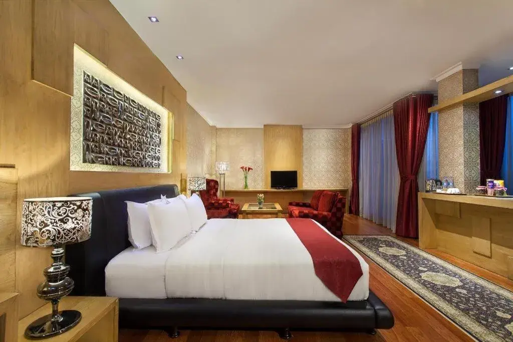 Bed in Sahati Hotel Bed in Sahati Hotel