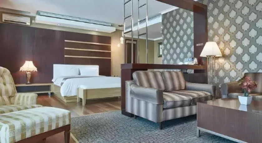 Bed in Sahati Hotel Bed in Sahati Hotel