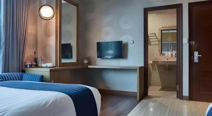 Bed in Sahati Hotel Bed in Sahati Hotel