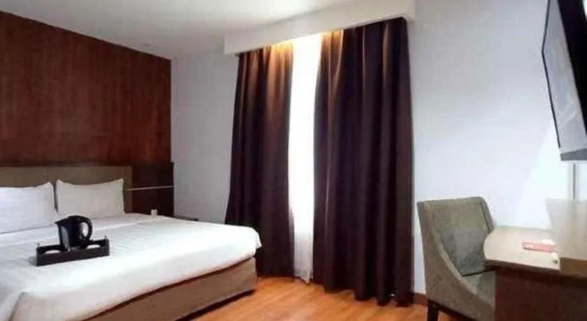 Bed in D Maleo Hotel Makassar