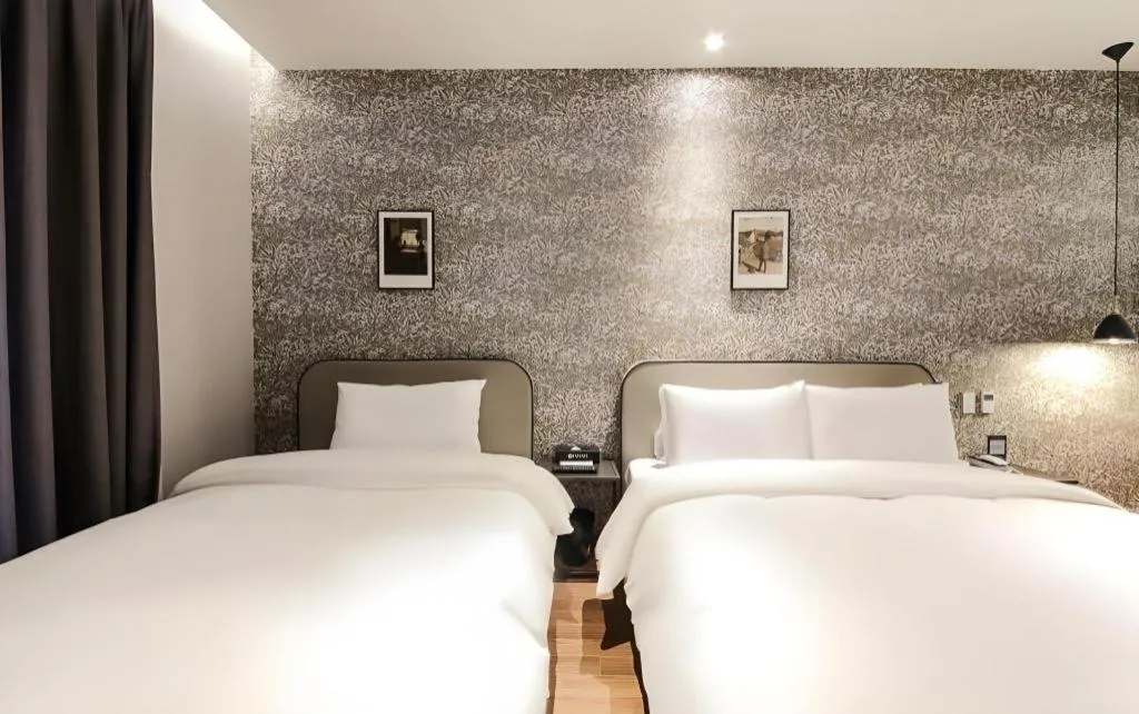 Bed in Gimhae Perfect Hotel