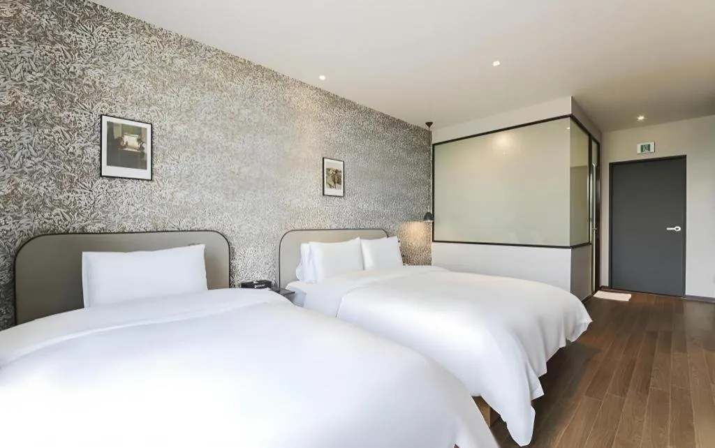 Bed in Gimhae Perfect Hotel