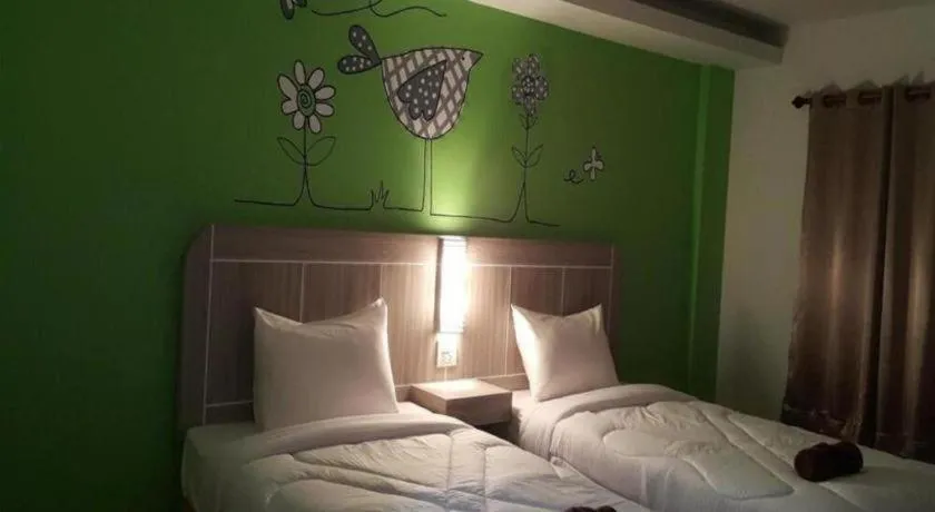 Bed in Silayok Grand Hotel